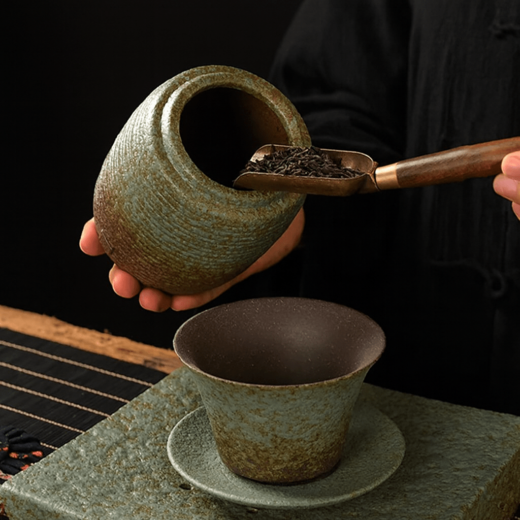 Théièrea | Boite à thé céramique japonaise vintage 400ml