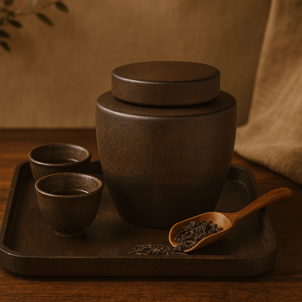 Théièrea | Boite à thé céramique japonaise vintage 800ml
