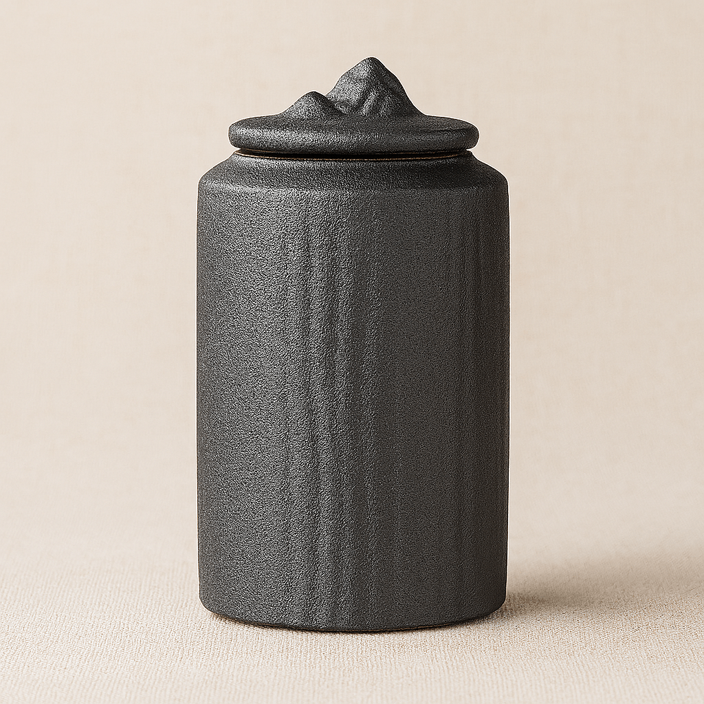 Théièrea | Boite à thé céramique rustique artisanale 200ml 2