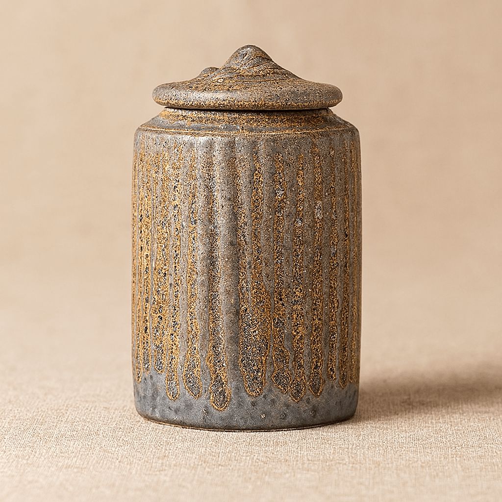 Théièrea | Boite à thé céramique rustique artisanale 200ml 3