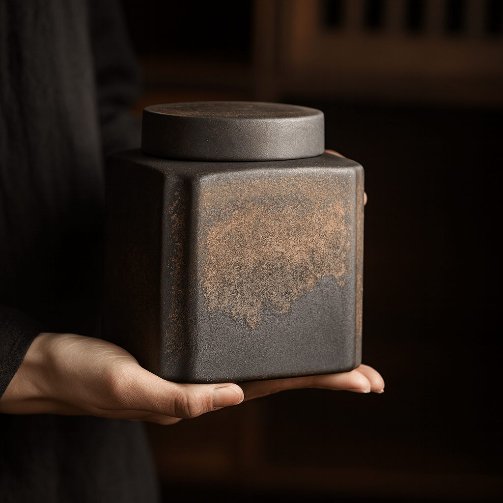 Théièrea | Boite à thé design wabi sabi en céramique 900ml