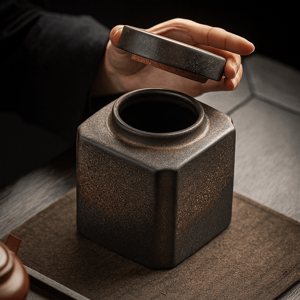 Théièrea | Boite à thé design wabi sabi en céramique 900ml