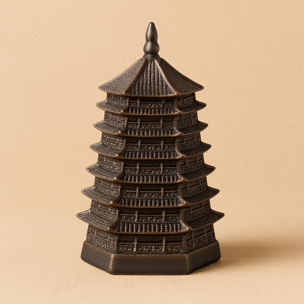 Théièrea | Boite à thé pagode céramique sable violet 150g