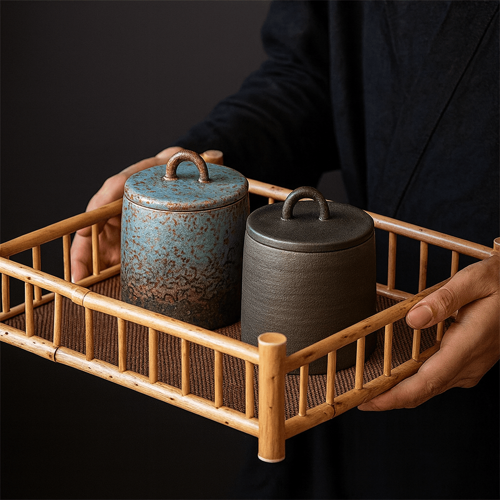 Théièrea | Boite à thé vintage design japonais émaillé 350ml