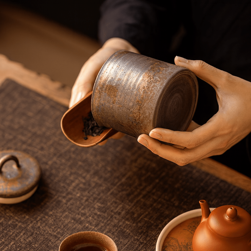 Théièrea | Boite à thé vintage design japonais émaillé 350ml