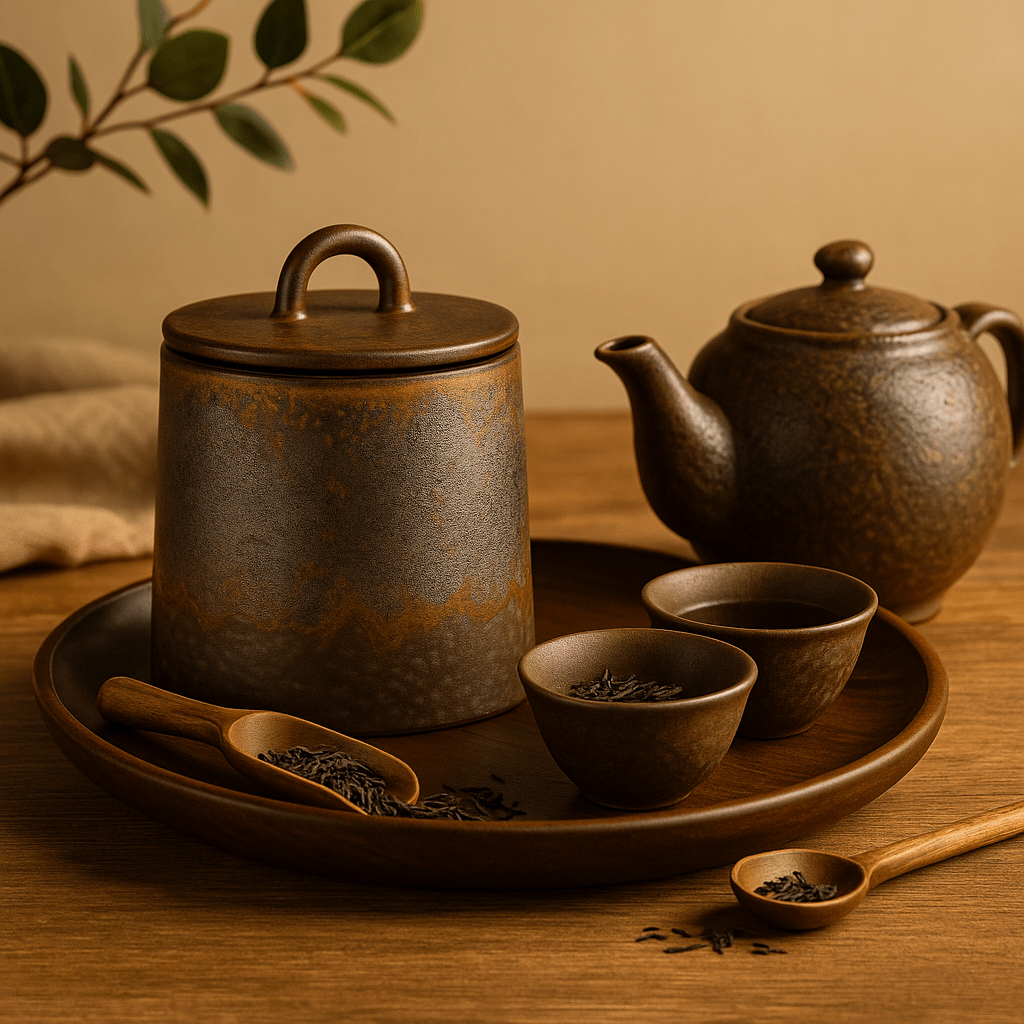 Théièrea | Boite à thé vintage design japonais émaillé 350ml