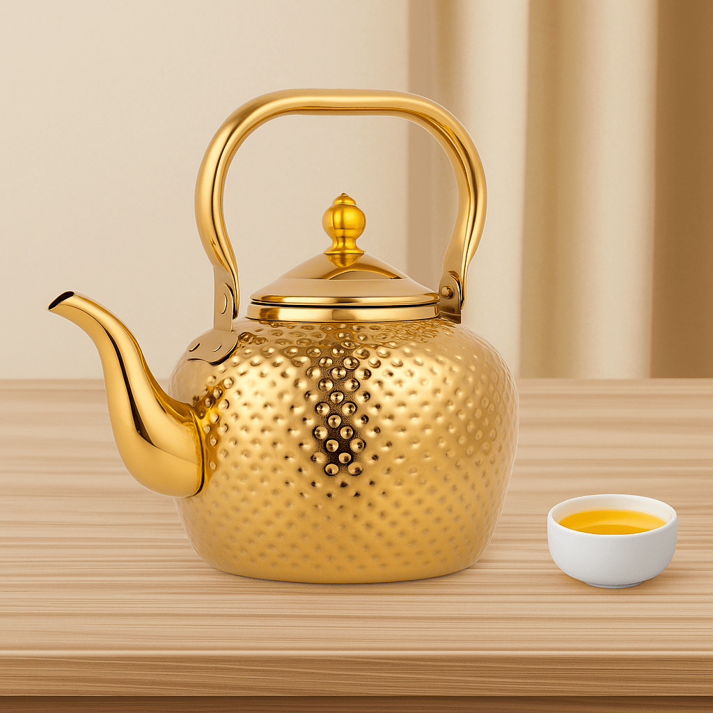 Théièrea | Chorfa — Théière en marocaine en acier inoxydable