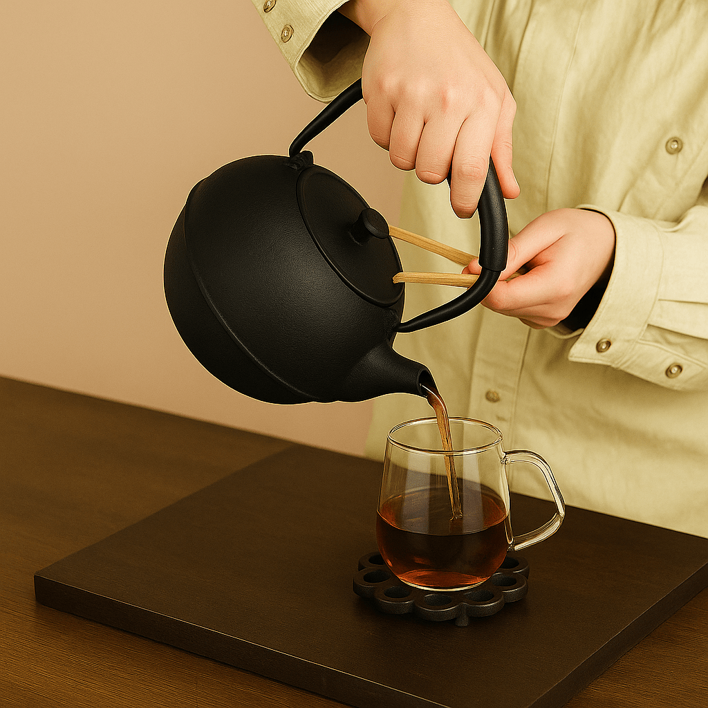 Théièrea | Forgea — Théière en fonte avec infuseur 1200ml