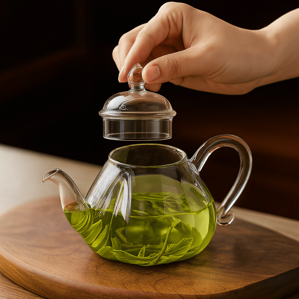 Théièrea | Glintéa — Théière en verre borosilicate 400ml