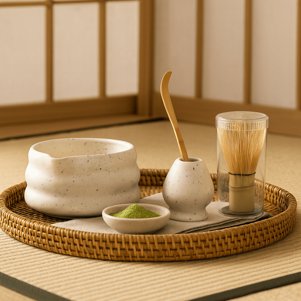 Théièrea | Kit matcha premium avec chasen chashaku bol
