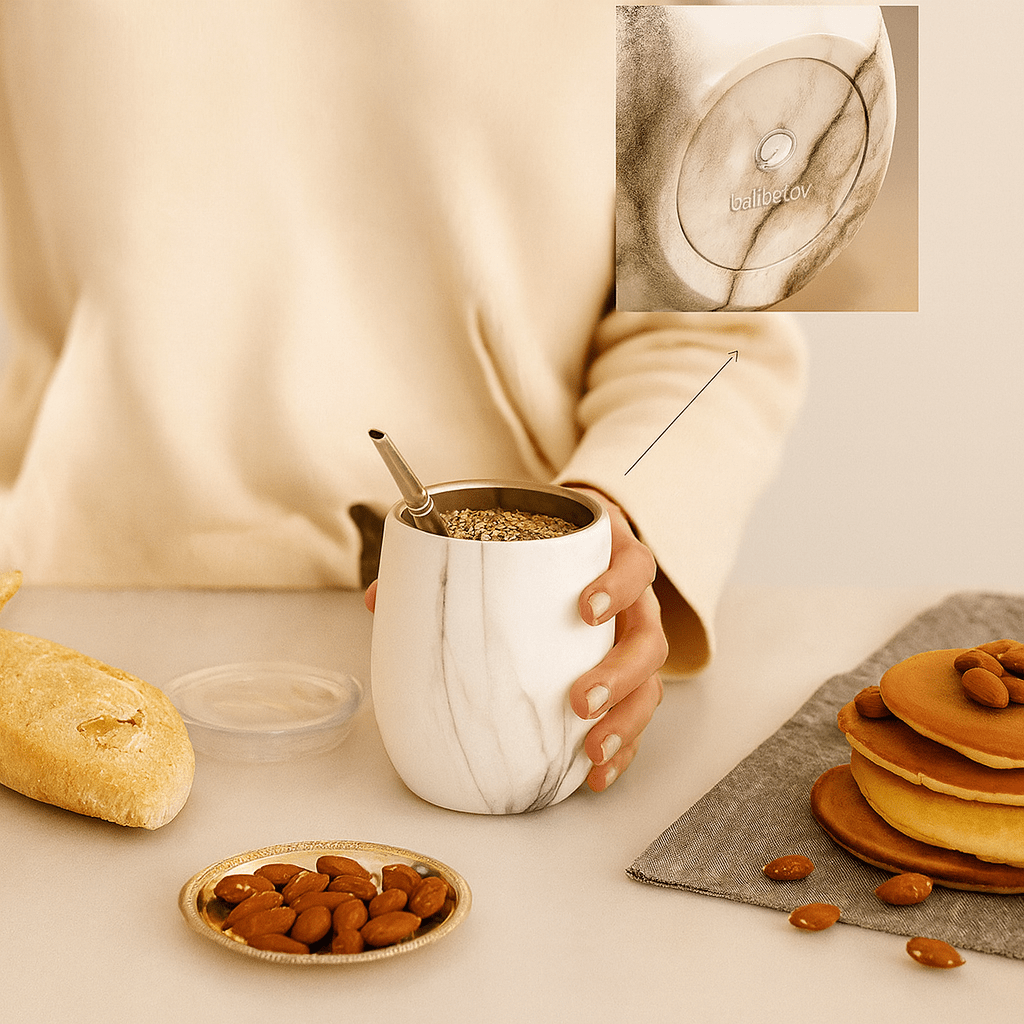 Théièrea | Kit maté complet inox 230ml avec paille filtrante