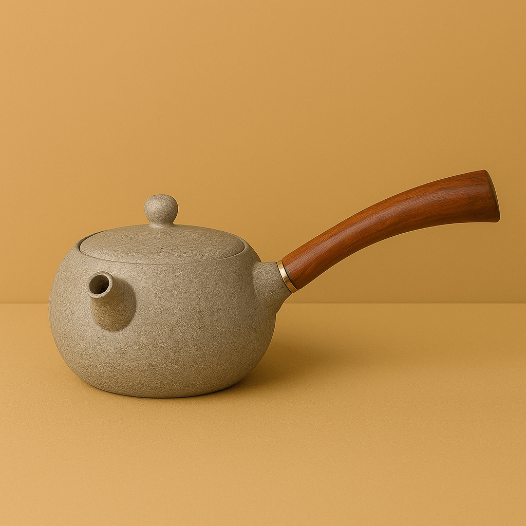 Théièrea | Komorebi — Théière japonaise en céramique 150ml Gris clair