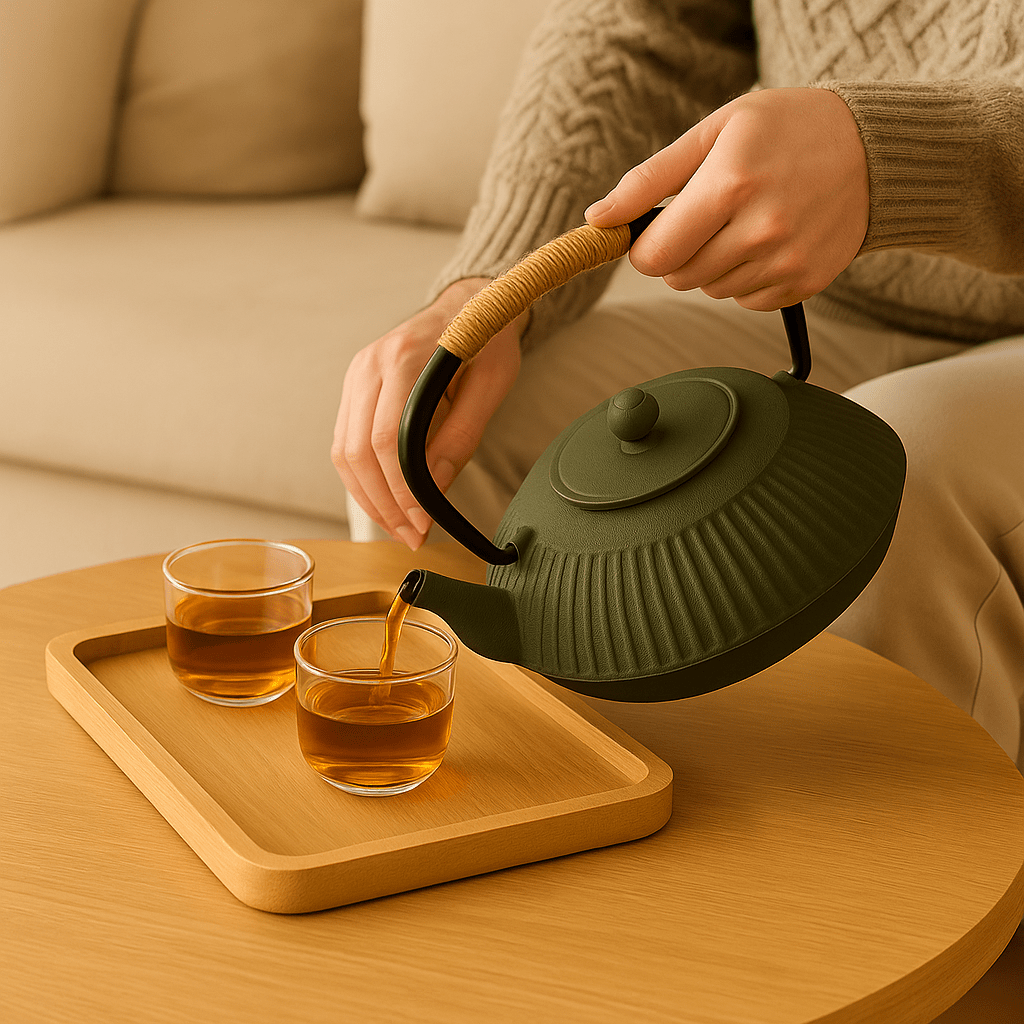 Théièrea | Kumo — Théière en fonte style japonais 800ml