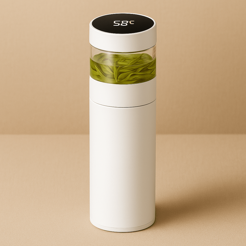 Théièrea | Minty — Théière isotherme portable intelligente 450ml Blanc