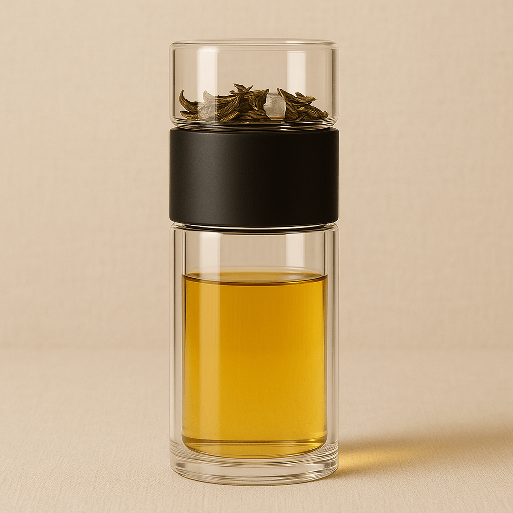 Théièrea | Nomaya — Théière isotherme en verre portable 230ml A