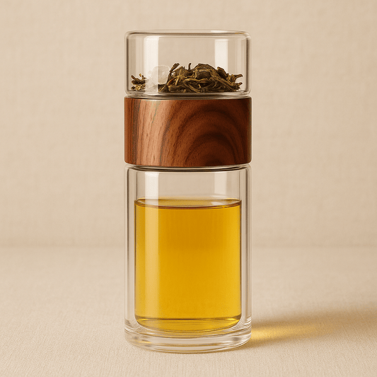 Théièrea | Nomaya — Théière isotherme en verre portable 230ml B