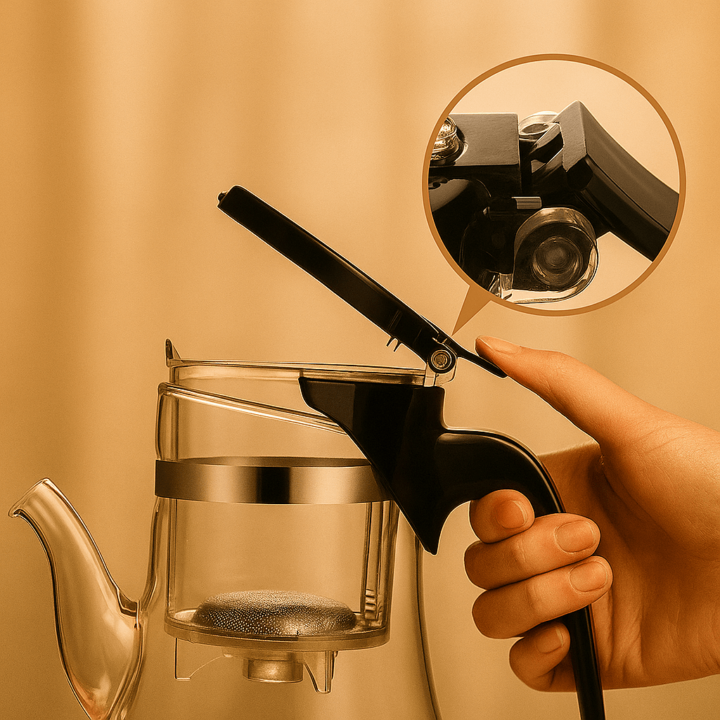 Théièrea | Ondine — Théière en verre borosilicate avec filtre 750ml 750 ml