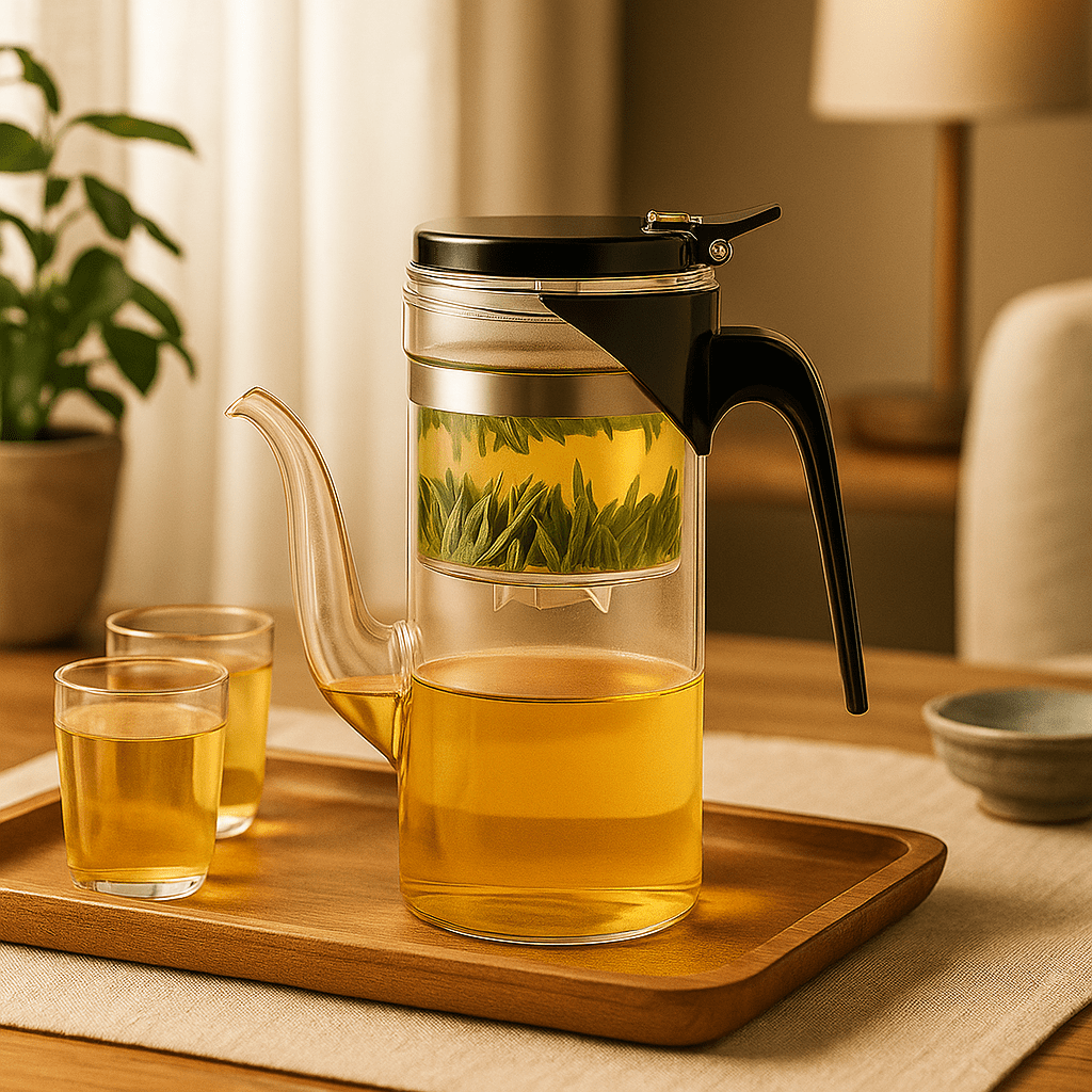 Théièrea | Ondine — Théière en verre borosilicate avec filtre 750ml 750 ml