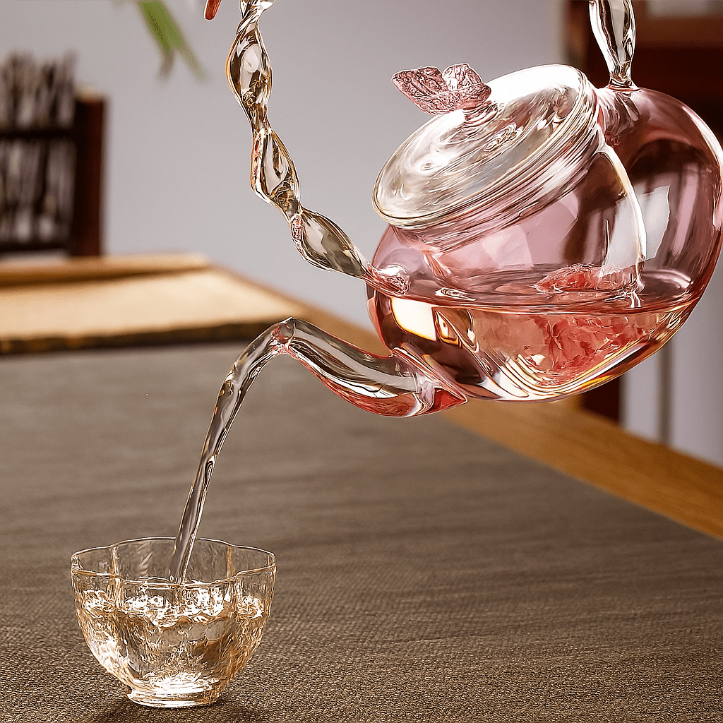 Théièrea | Papilline — Théière en verre à anse torsadée 700ml 700 ml