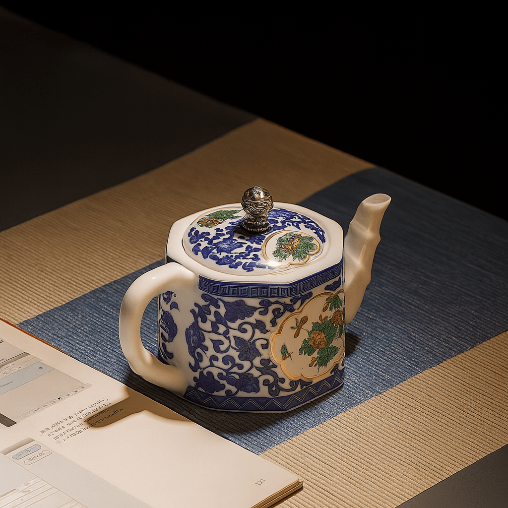 Théièrea | Qinglan — Théière traditionnelle chinoise en porcelaine 230ml 230 ml