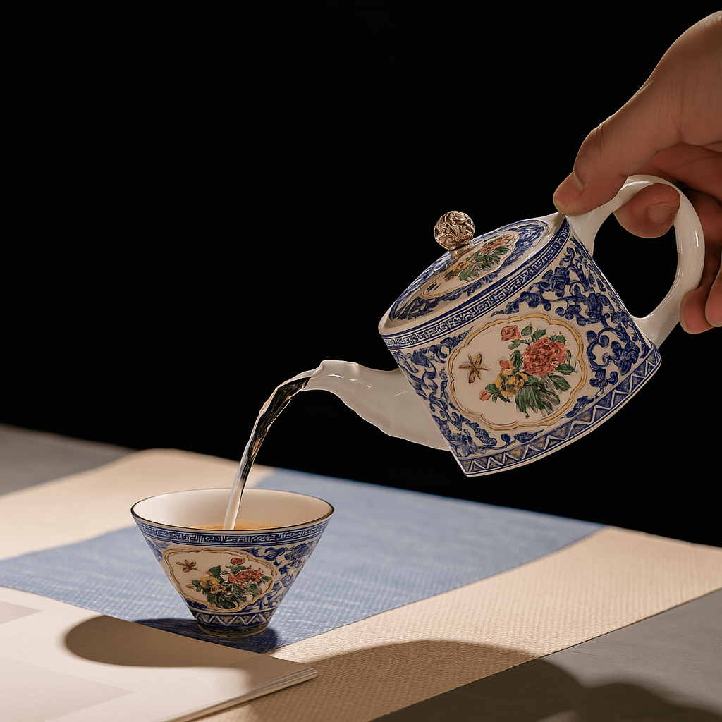 Théièrea | Qinglan — Théière traditionnelle chinoise en porcelaine 230ml 230 ml