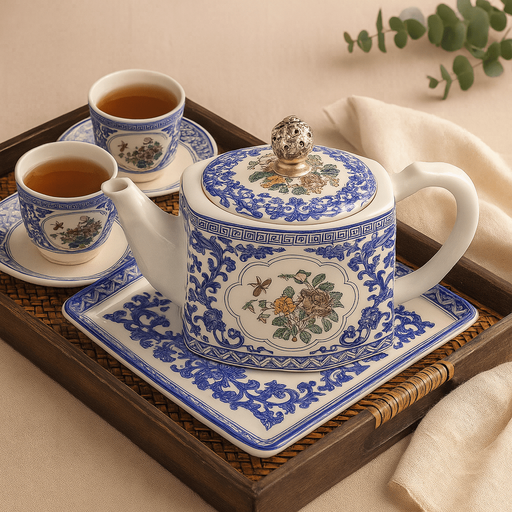 Théièrea | Qinglan — Théière traditionnelle chinoise en porcelaine 230ml 230 ml