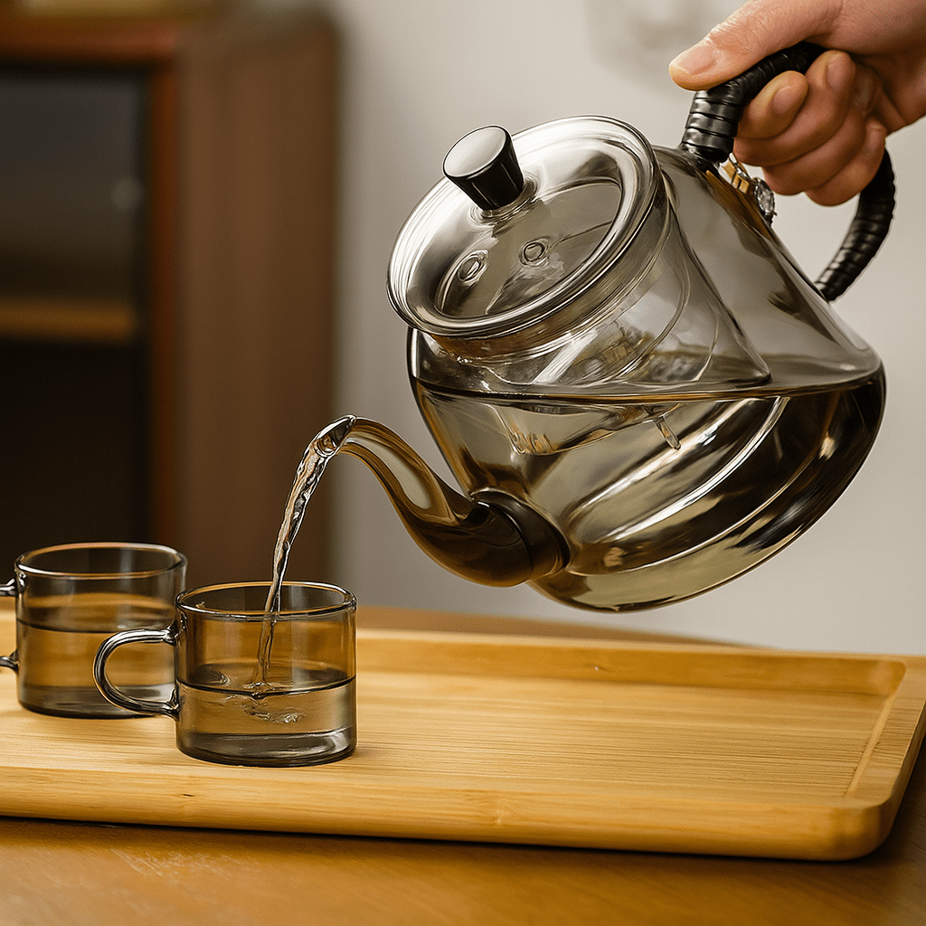 Théièrea | Transylis — Théière en verre avec infuseur intégré 1280ml 1280 ml