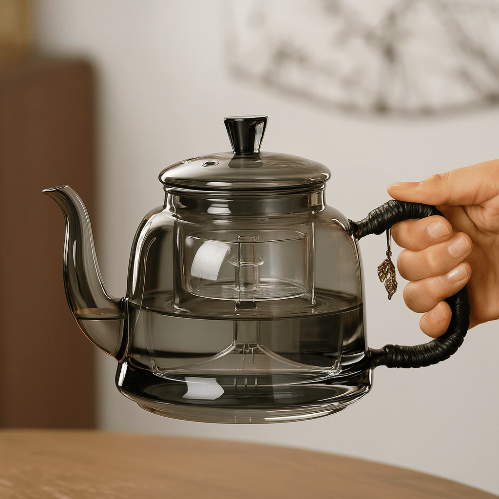 Théièrea | Transylis — Théière en verre avec infuseur intégré 1280ml 1280 ml