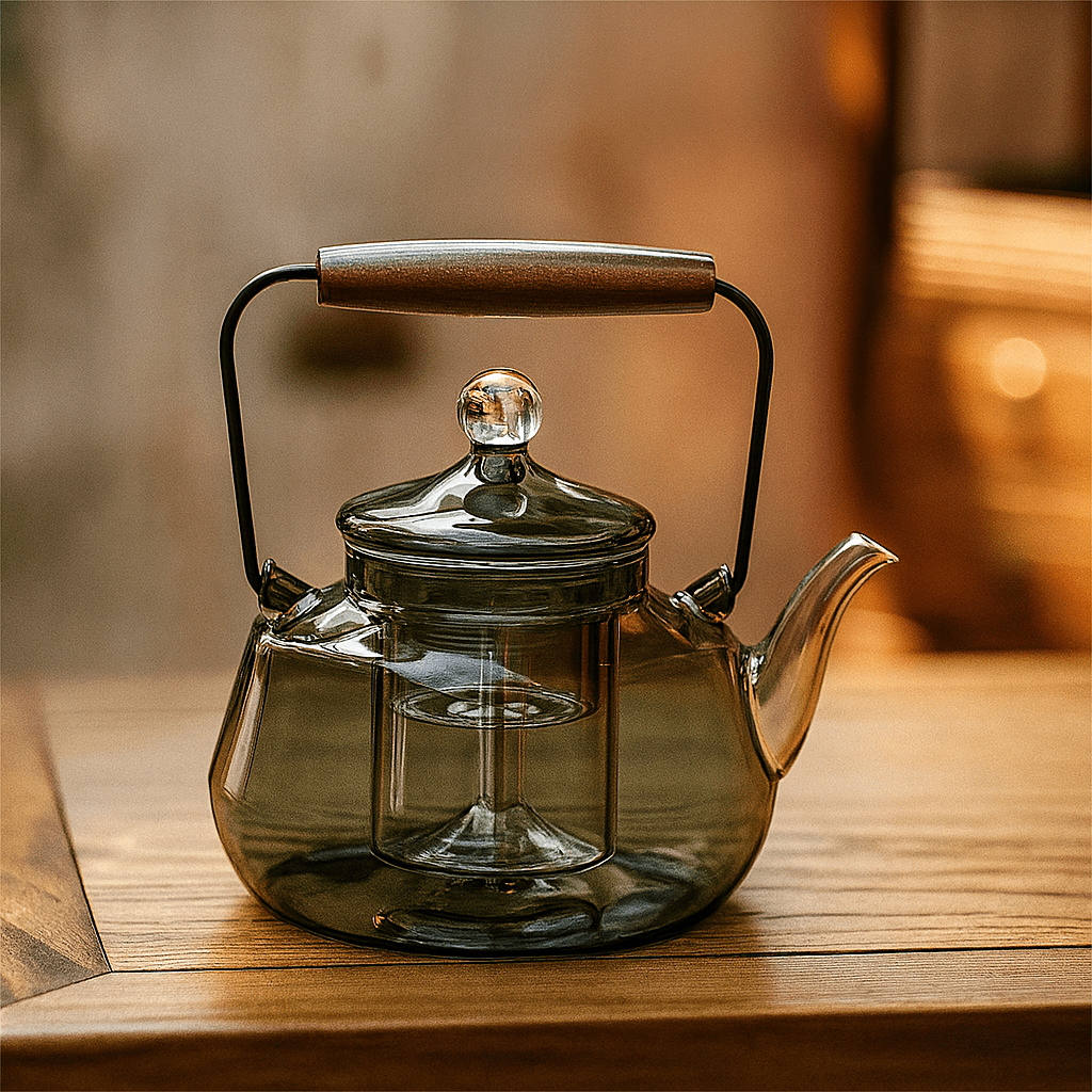 Théièrea | Verelune — Théière japonaise carrée en verre 1000ml 1000 ml