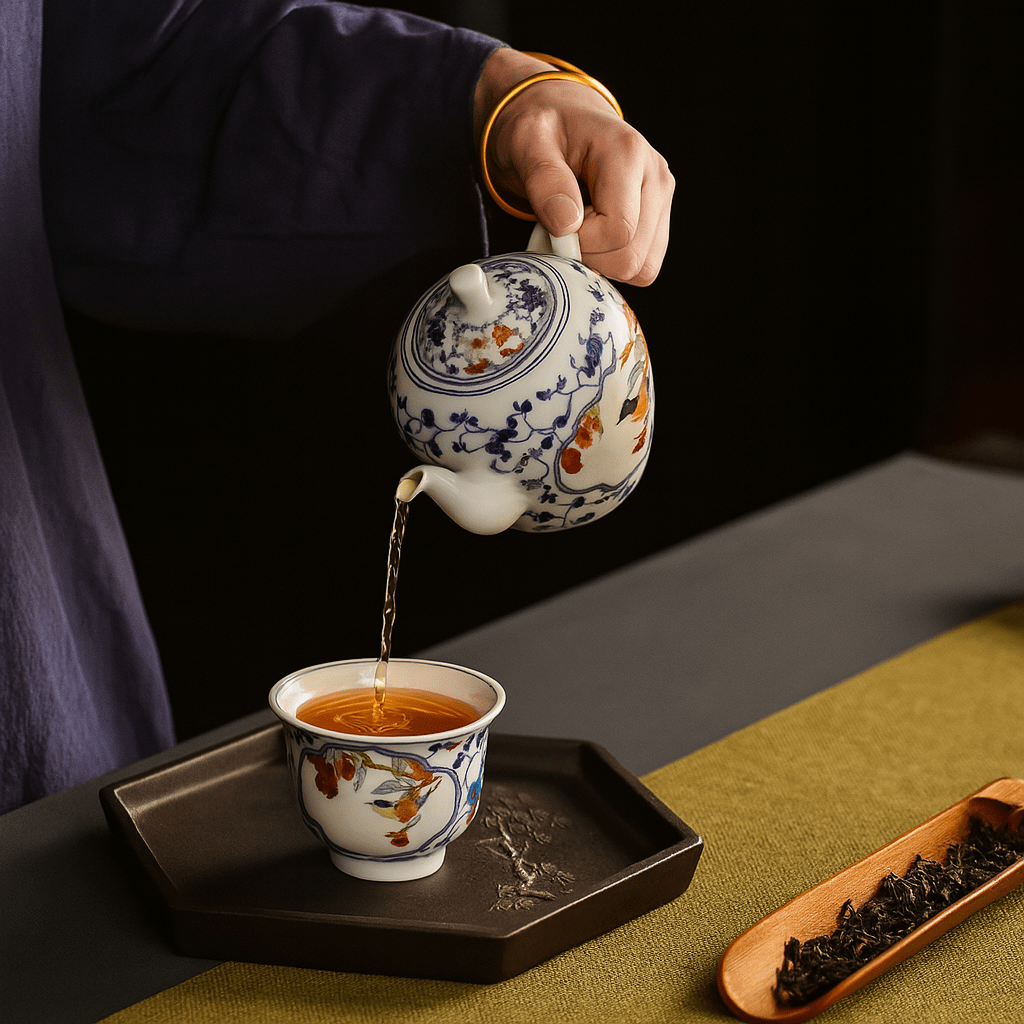 Théièrea | Yinyun — Théière traditionnelle chinoise en porcelaine 310ml