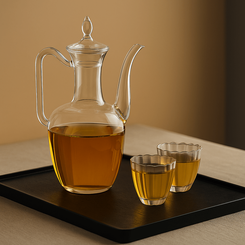 Théièrea | Zeytouna — Théière marocaine en verre borosilicate 500ml 500 ml