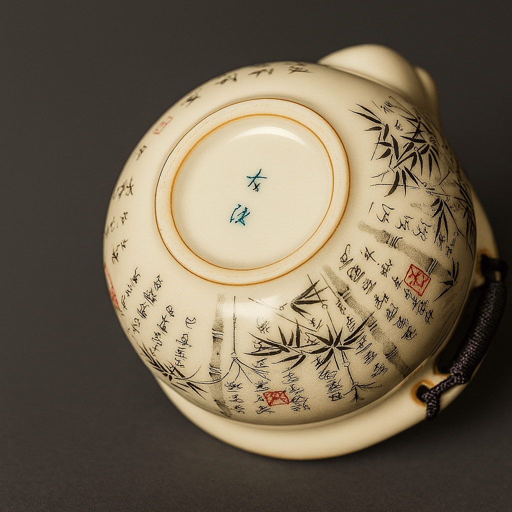 Théièrea | Zhulin — Théière traditionnelle chinoise en porcelaine 100ml 100 ml
