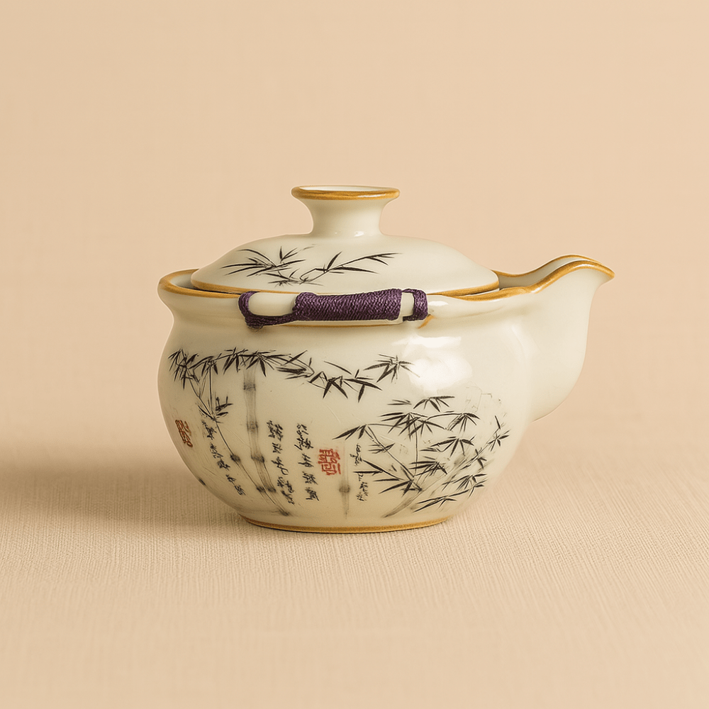 Théièrea | Zhulin — Théière traditionnelle chinoise en porcelaine 100ml 100 ml