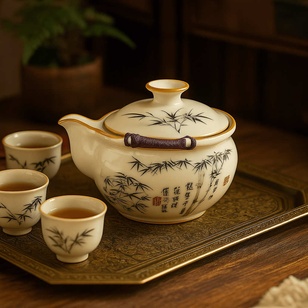 Théièrea | Zhulin — Théière traditionnelle chinoise en porcelaine 100ml 100 ml