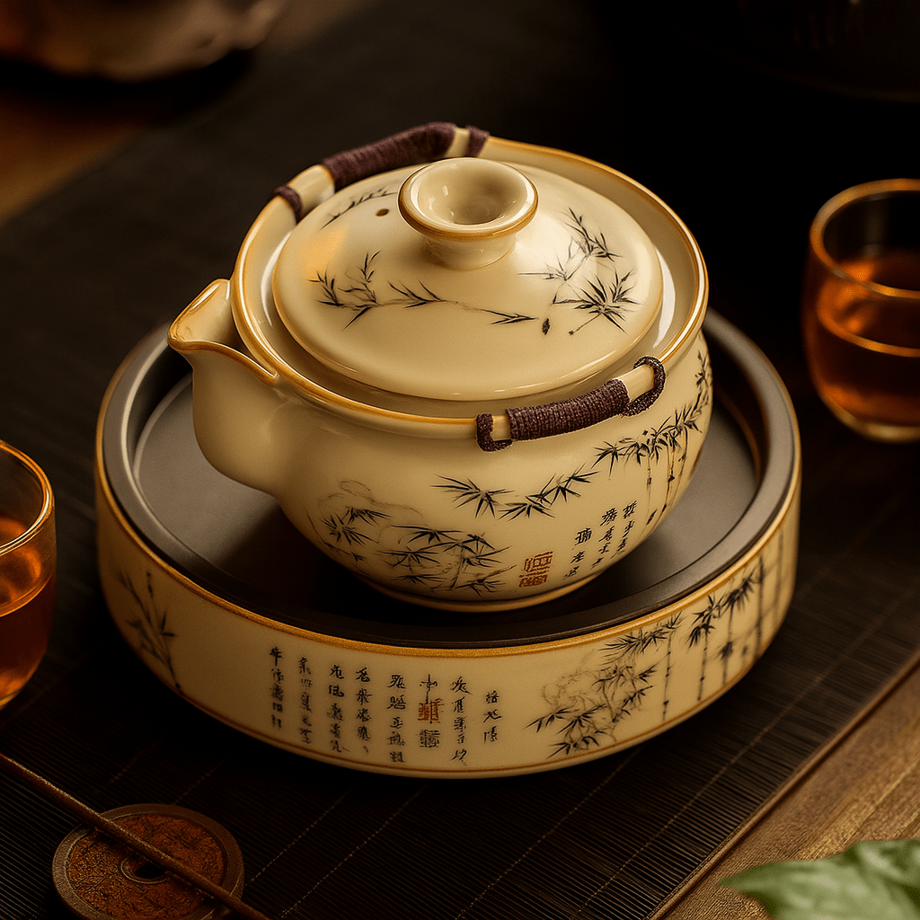 Théièrea | Zhulin — Théière traditionnelle chinoise en porcelaine 100ml 100 ml