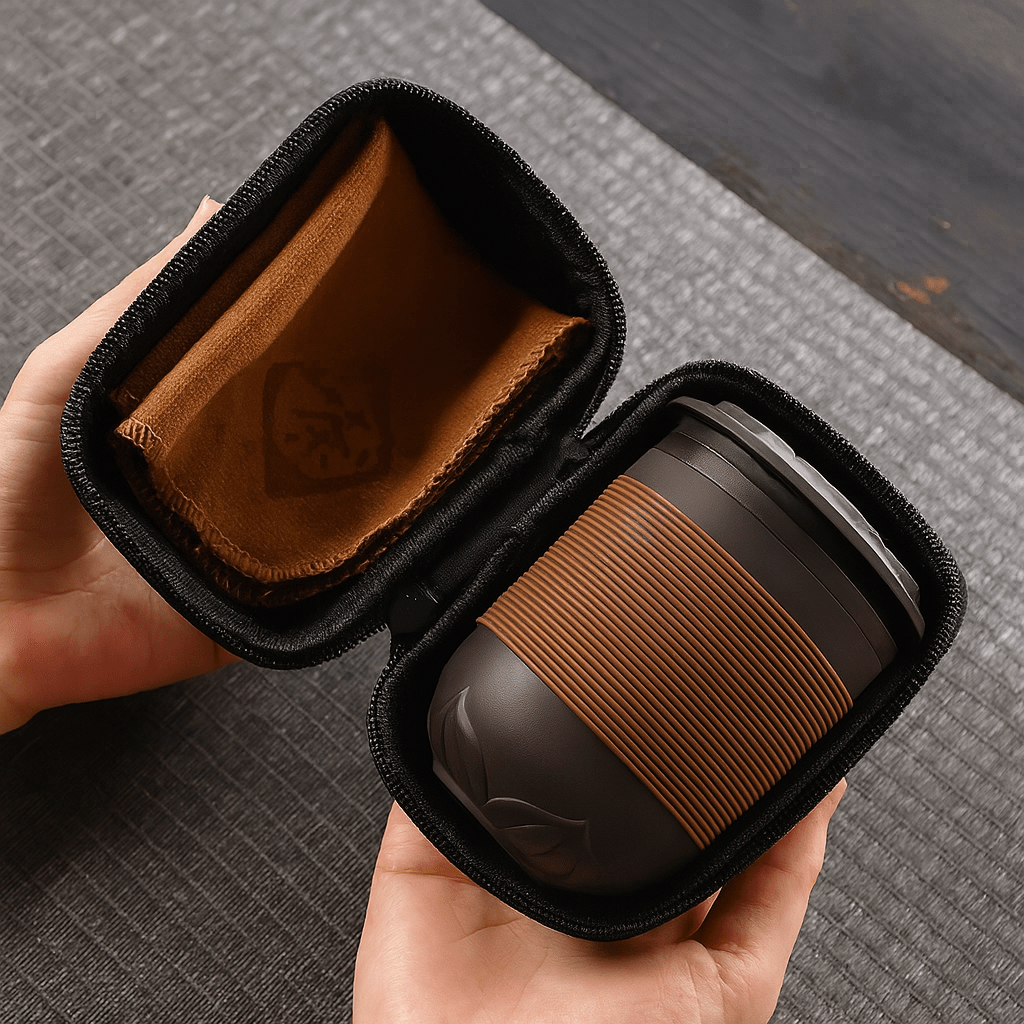 Théièrea | Ziwei — Théière portable en argile violettes 270ml 270 ml