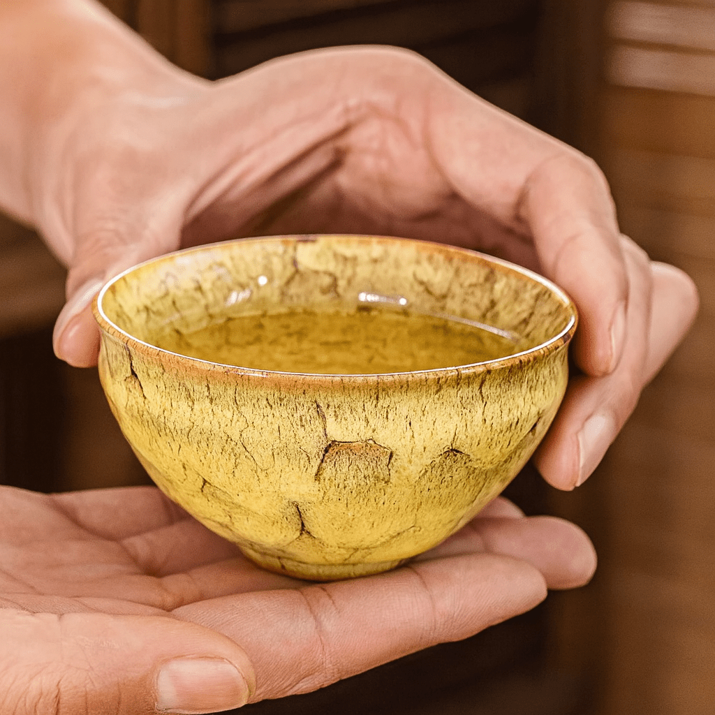 TH® | Coffret 5 pièces tasses à thé Kung Fu en céramique artisanale 5 pièces