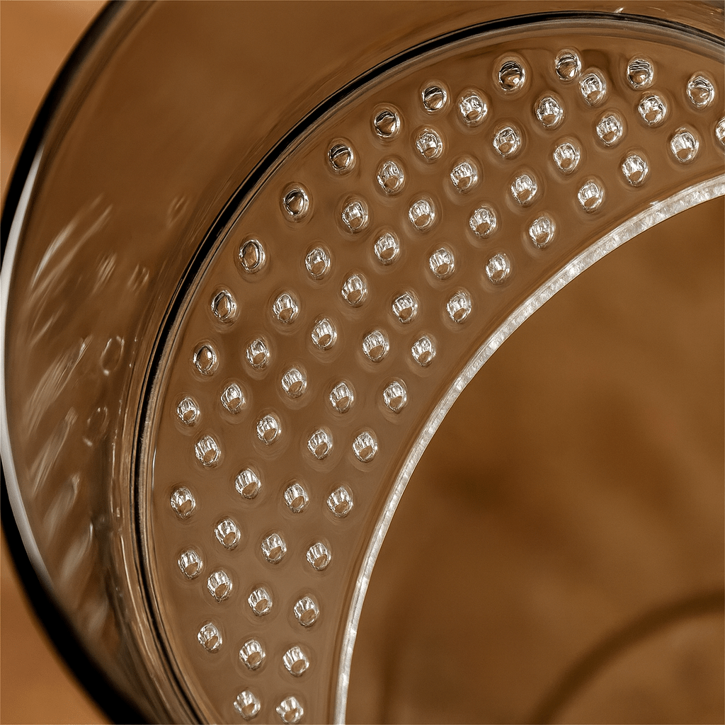 TH® | Tasse à thé en verre 400 ml silhouette fine avec filtre intégré