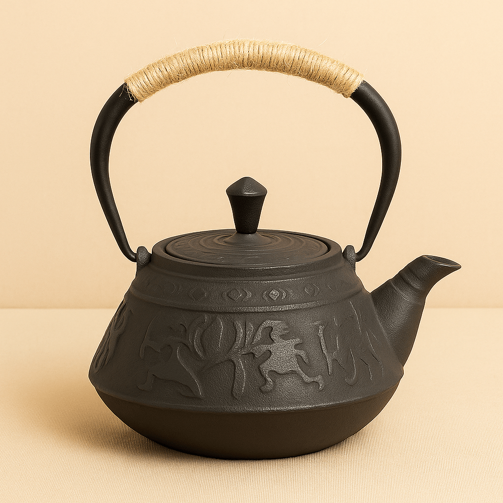 Théièrea | Baatar — Théière en fonte japonaise avec infuseur 500ml Gris