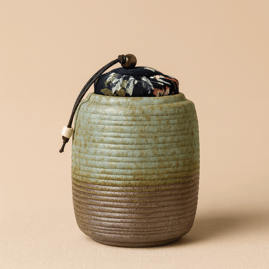 Théièrea | Boite à thé céramique japonaise vintage 400ml 1