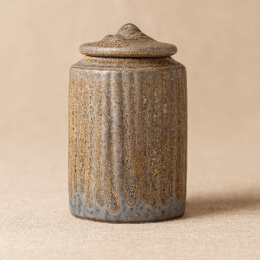 Théièrea | Boite à thé céramique rustique artisanale 200ml 3