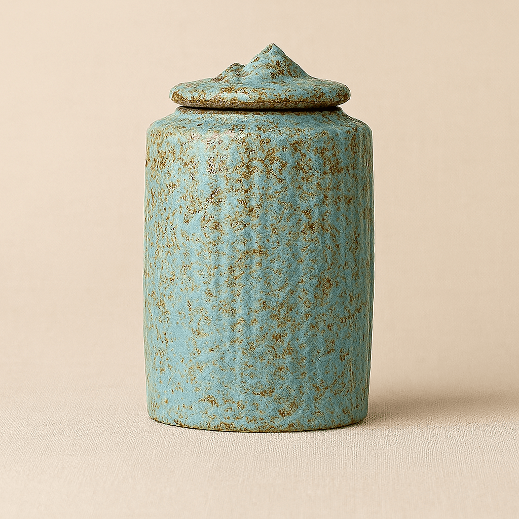 Théièrea | Boite à thé céramique rustique artisanale 200ml 4