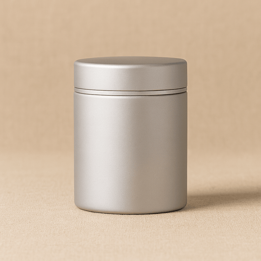 Théièrea | Boite à thé titane pur gris 260 ml