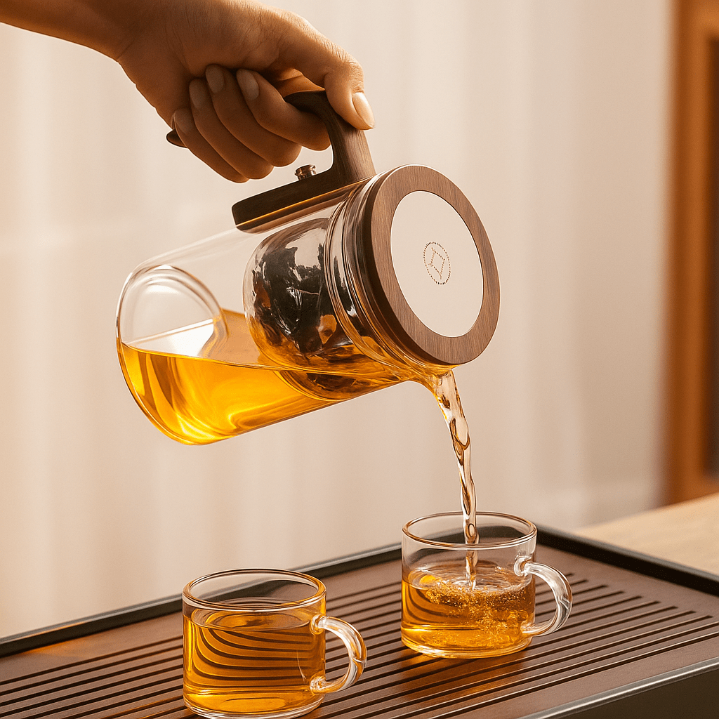 Théièrea | Cascade  — Théière en verre à infusion contrôlée