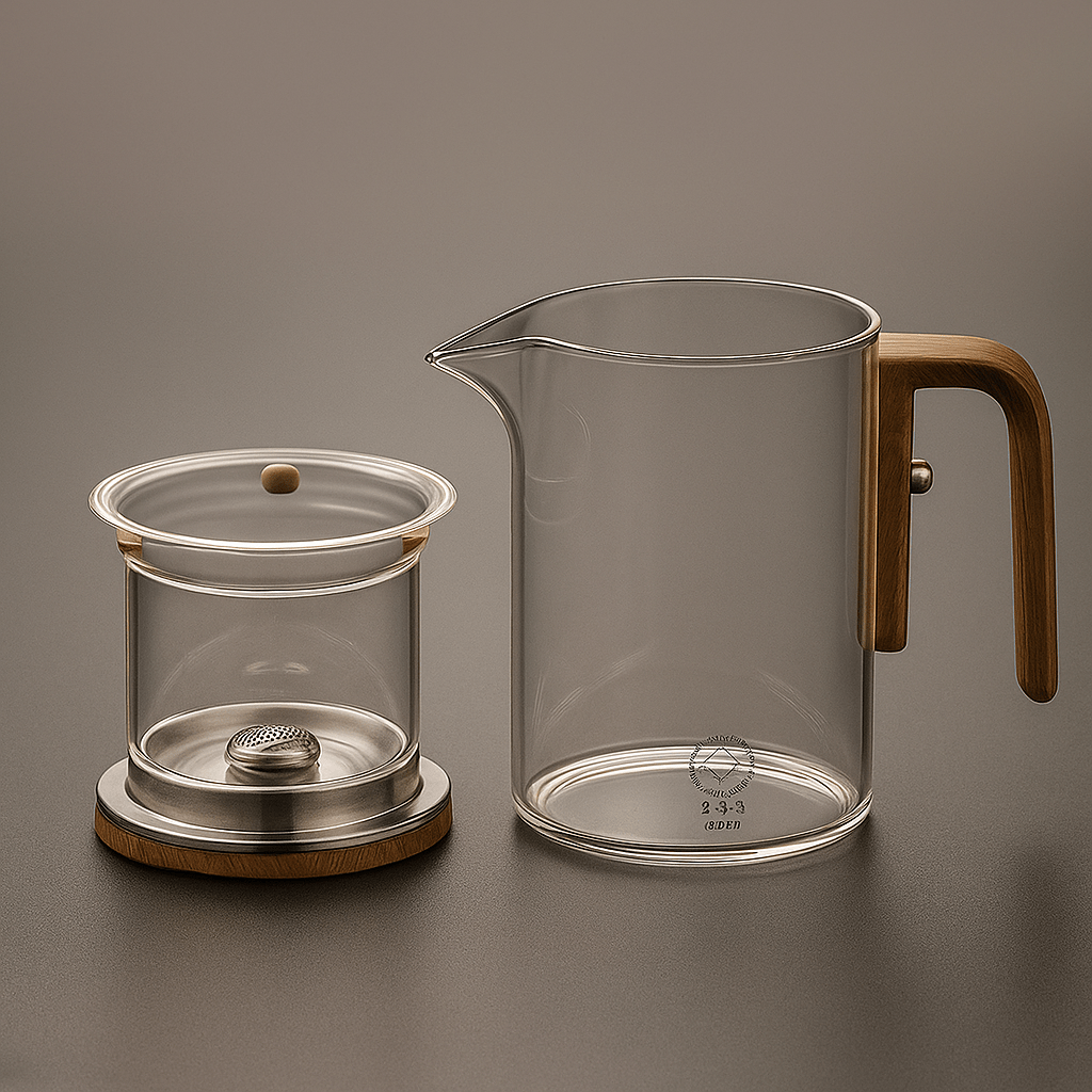 Théièrea | Cascade  — Théière en verre à infusion contrôlée