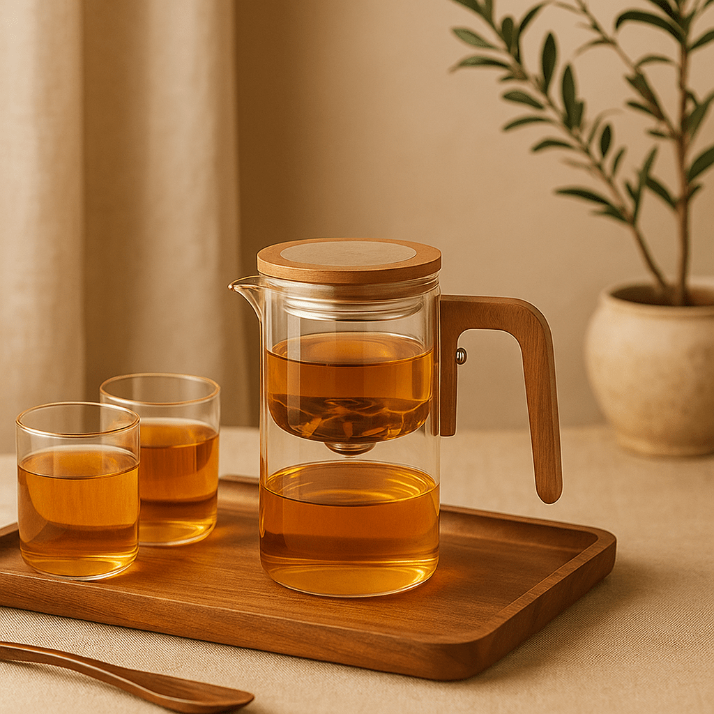 Théièrea | Cascade  — Théière en verre à infusion contrôlée