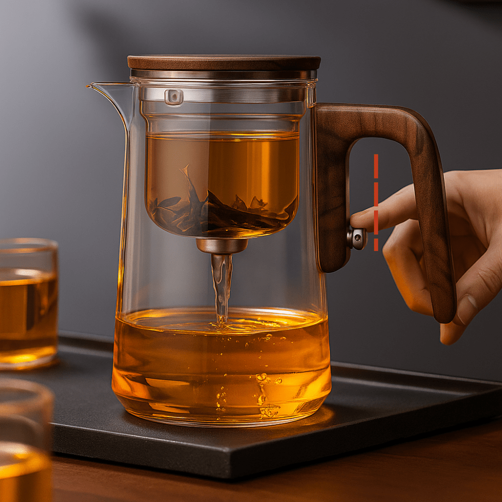 Théièrea | Cascade  — Théière en verre à infusion contrôlée