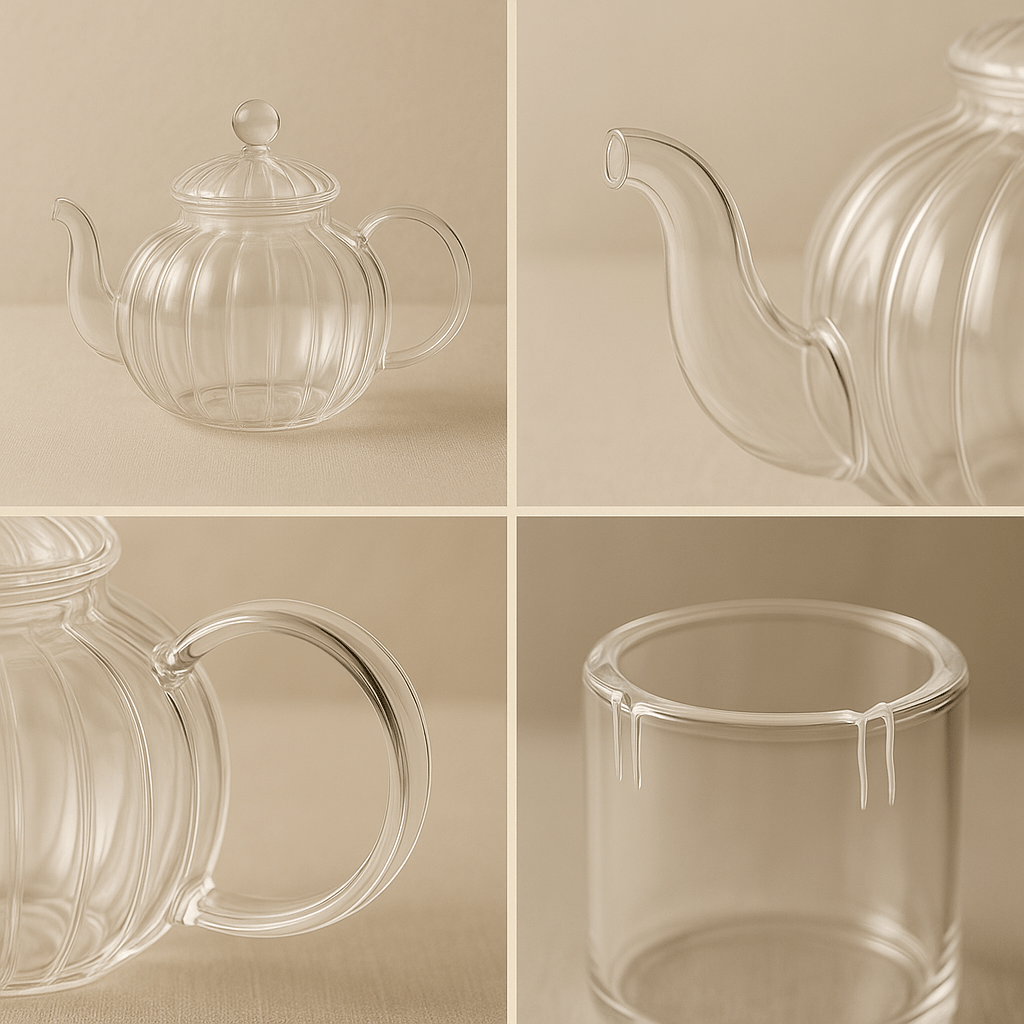 Théièrea | Dana — Théière marocaine en verre avec infuseur 600ml 600 ml