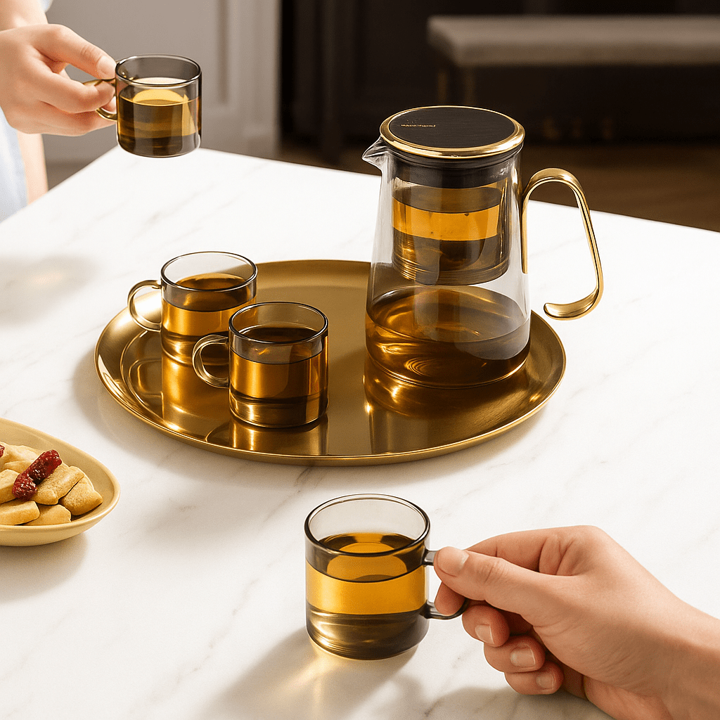 Théièrea | Évanesce — Théière en verre avec infuseur 700ml