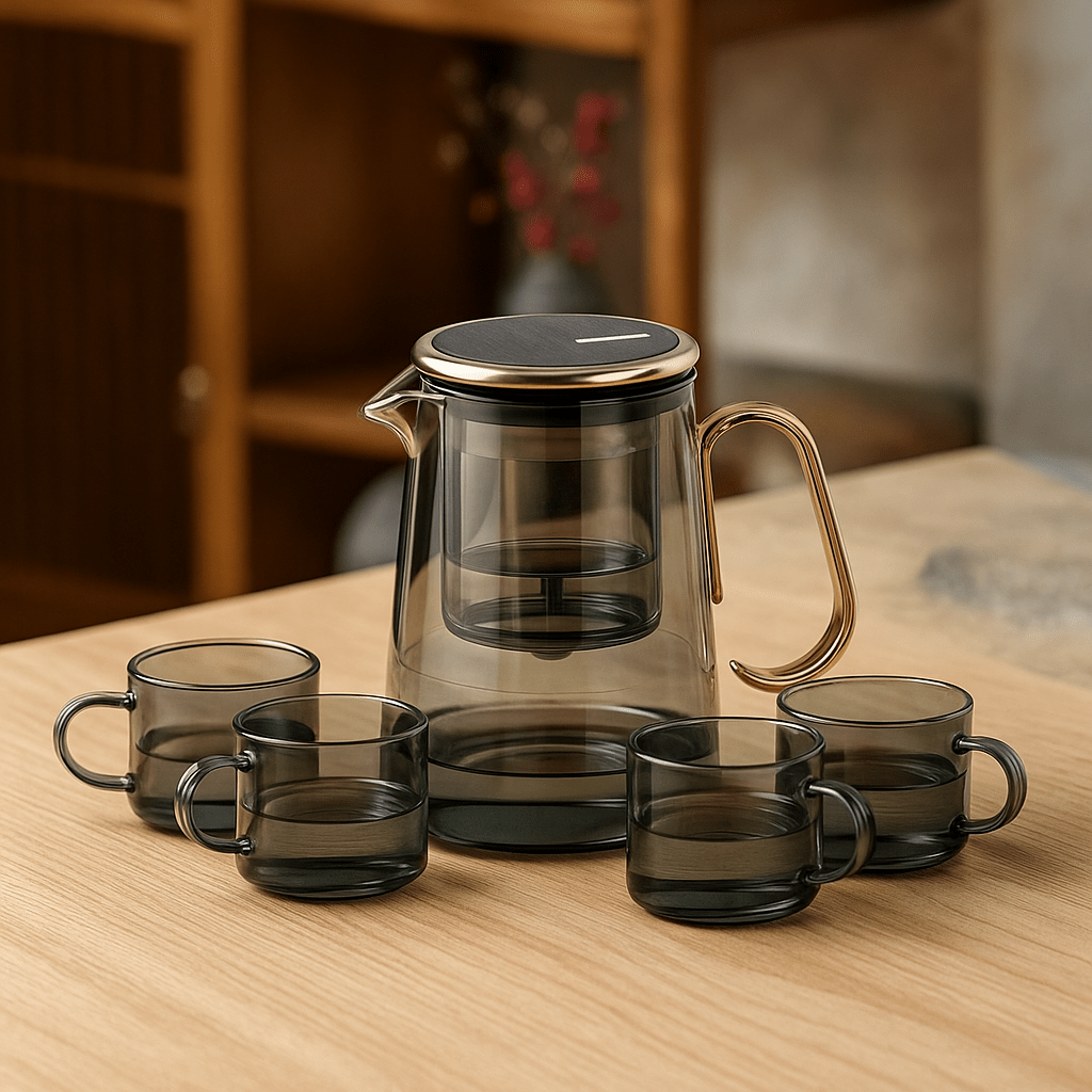 Théièrea | Évanesce — Théière en verre avec infuseur 700ml